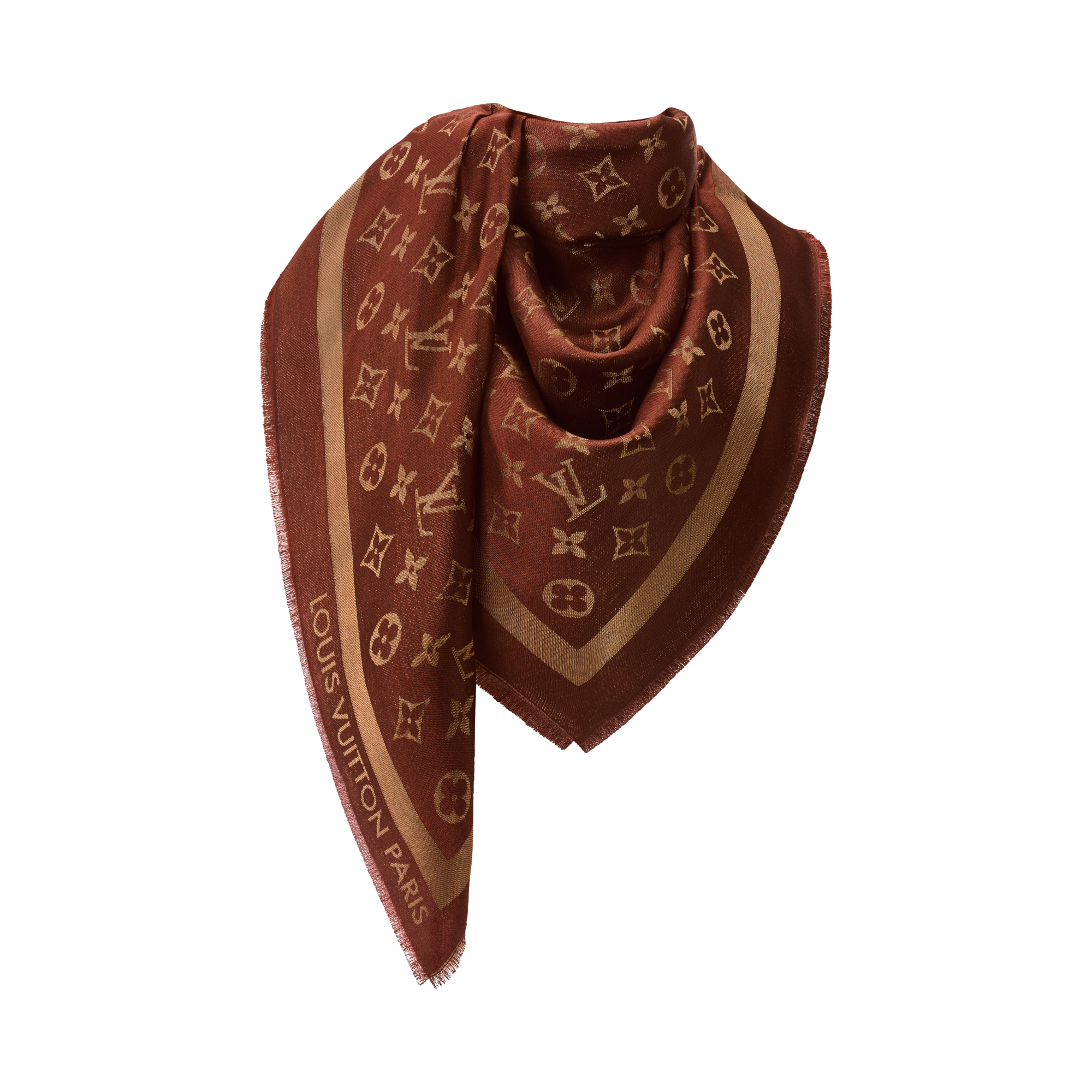 Red Shawls Accessories | LOUIS VUITTON
